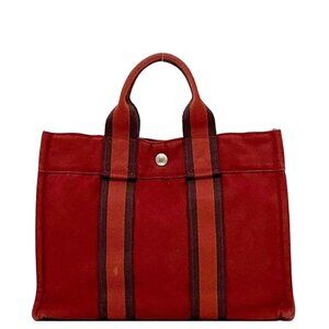 Hermes Handbag Fourre Tout PM Red